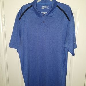 Nike Golf Tour Performance Blue Dri-Fit Polo Shirt Men's sz XXL.